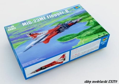 Przejdź do produktu TRUMPETER 02854 - 1:48 MIG-23 MF Flogger-B