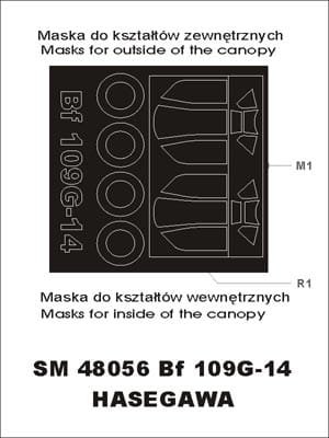 Przejdź do produktu MONTEX SM48056 - 1:48 Messerschmitt Bf-109 G-14