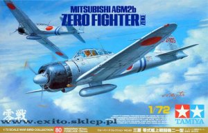TAMIYA 60780 - 1:72 Mitsubishi A6M2b Zero