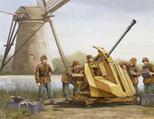 Przejdź do produktu TRUMPETER 02311 - 1:35 Flak 43 (German 3.7cm anti-aircraft gun)