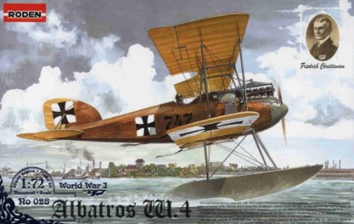 Przejdź do produktu RODEN 028 - 1:72 Albatros W-4 early