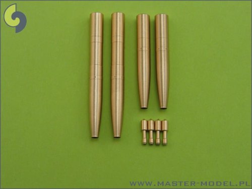 Przejdź do produktu MASTER AM-32-021 - 1:32 Lufy działek Hispano 20mm w osłonach do Spitfire Mk.21/24