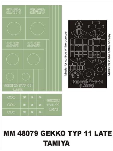 Przejdź do produktu MONTEX MM48079 - 1:48 J1N1 Gekko Type 11