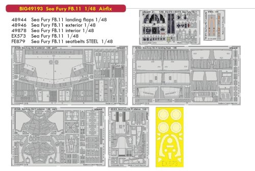 Przejdź do produktu EDUARD BIG49193 - 1:48 Sea Fury FB.11