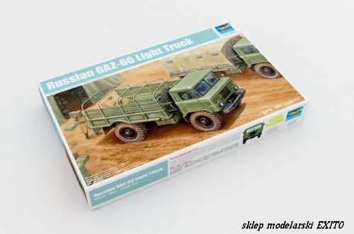 Przejdź do produktu TRUMPETER 01016 - 1:35 Russian GAZ-66 Light Truck