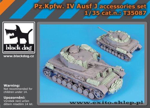 Przejdź do produktu BLACK DOG T35087 - 1:35 Pz.Kpfw.IV Ausf J accessories set