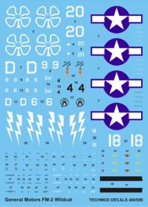 TECHMOD 48050 - 1:48 General Motors FM-2 Wildcat