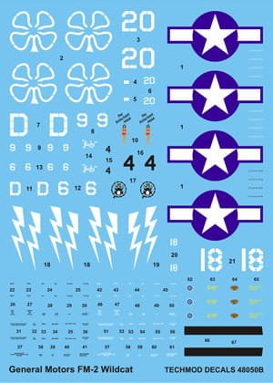 Przejdź do produktu TECHMOD 48050 - 1:48 General Motors FM-2 Wildcat