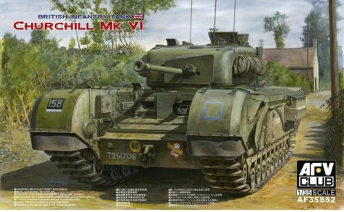 Przejdź do produktu AFV CLUB 35S52 - 1:35 British Infantry Tank Churchill Mk.VI