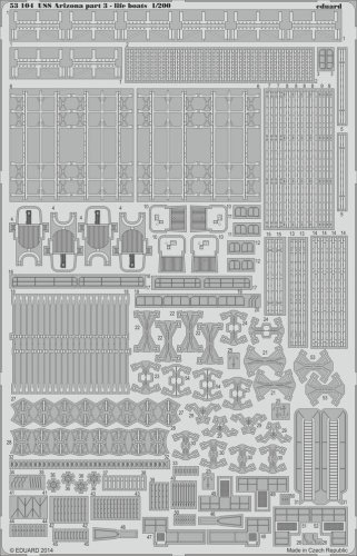 Przejdź do produktu EDUARD 53104 - 1:200 USS Arizona part 3 - life boats
