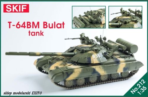 Przejdź do produktu SKIF 212 - 1:35 T-64BM Bulat