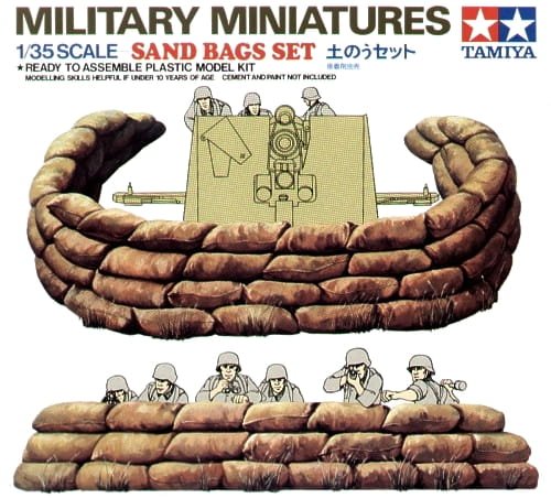Przejdź do produktu TAMIYA 35025 - 1:35 Sand Bags Set