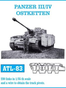 Friulmodel ATL-083 - 1:35 Metalowe gąsienice Panzer III/IV Ostketten