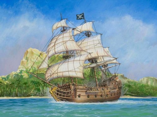 Przejdź do produktu ZVEZDA 6514 - 1:350 Black Swan - Pirate Ship