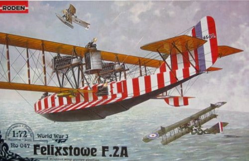 Przejdź do produktu RODEN 047 - 1:72 Felixstowe F.2A w/upper wing gunner position