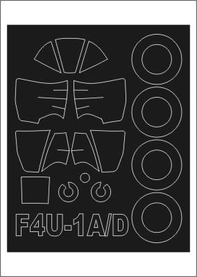 Przejdź do produktu MONTEX SM72136 - 1:72 F4U-1A/D Corsair