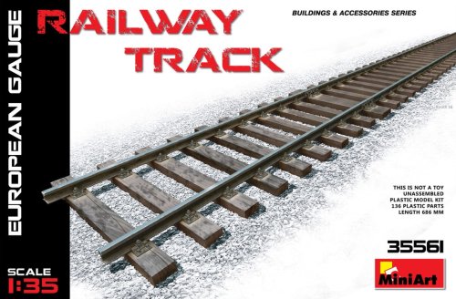 Przejdź do produktu MINIART 35561 - 1:35 Railway Track ( European Gauge )