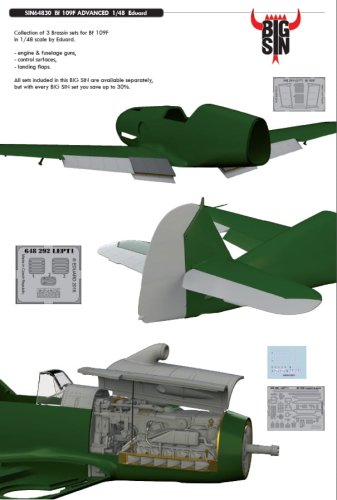 Przejdź do produktu EDUARD SIN64830 - 1:48 Bf 109F advanced