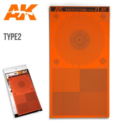Przejdź do produktu AK INTERACTIVE 8057 - Mata do wycinania kształtów z taśmy maskującej typ 2