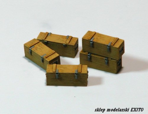 Przejdź do produktu EUREKA XXL E-014 - 1:35 Drewniane skrzynki do amunicji 5 cm Kw.K.39 - Pz.III / Puma