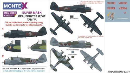 Przejdź do produktu MONTEX K48323 - 1:48 Beaufighter IF / VIF