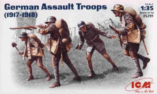 Przejdź do produktu ICM 35291 - 1:35 German Assault Troops (1917-1918)