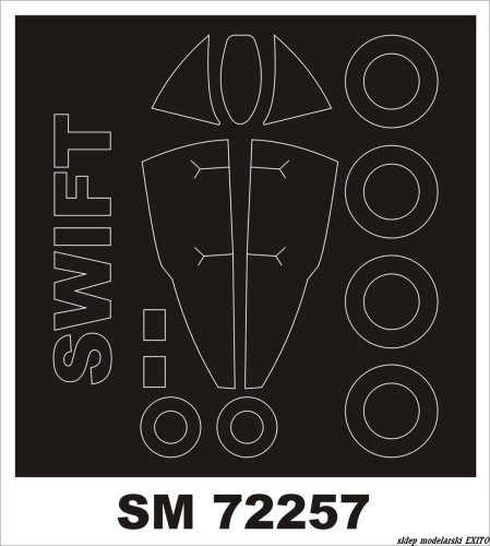 Przejdź do produktu MONTEX SM72257 - 1:72 Swift