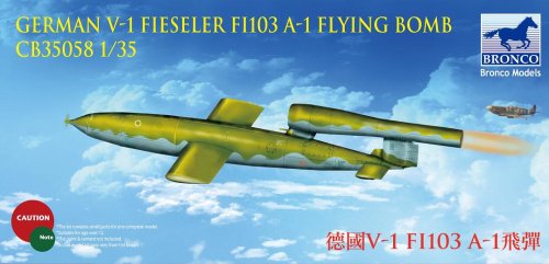 Przejdź do produktu BRONCO CB 35058 - 1:35 German V-1 Fi103 A-1 Flying Bomb