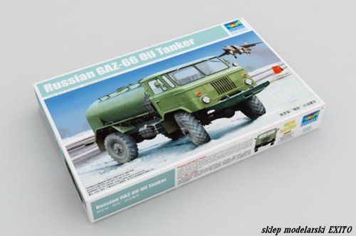 Przejdź do produktu TRUMPETER 01018 - 1:35 Russian GAZ-66 Oil Tanker