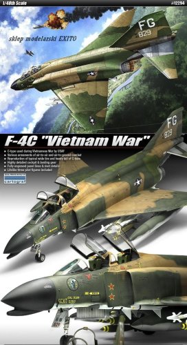 Przejdź do produktu ACADEMY 12294 - 1:48 F-4C Phantom - Vietnam War