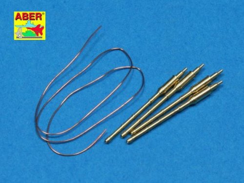 Przejdź do produktu ABER 1:350L-29  - 1:350 Set of 4 pcs 130mm barrels for AK-130 Russian Navy