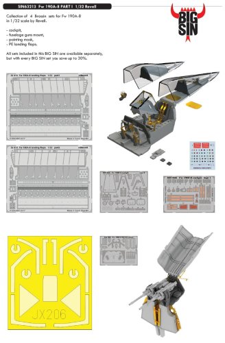 Przejdź do produktu EDUARD SIN63213 - 1:32 Fw 190A-8 Part I