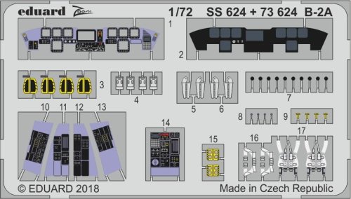 Przejdź do produktu EDUARD SS624 - 1:72 B-2A