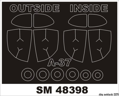 Przejdź do produktu MONTEX SM48398 - 1:48 Cessna A-37