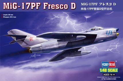 Przejdź do produktu HOBBY BOSS 80336 - 1:48 MiG-17 PF Fresco D