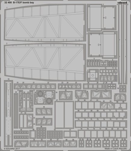 Przejdź do produktu EDUARD 32400 - 1:32 B-17E/F bomb bay