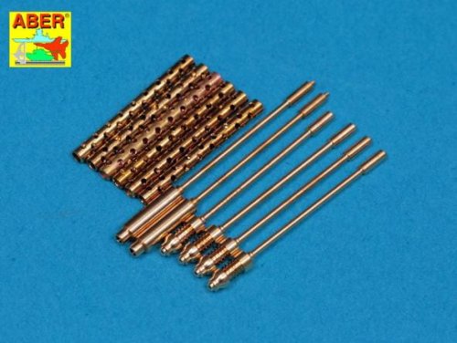 Przejdź do produktu ABER A32108 - 1:32 Set of 6 U.S. cal .50 (12,7mm) Browning M2 barrels for P-51 Mustang