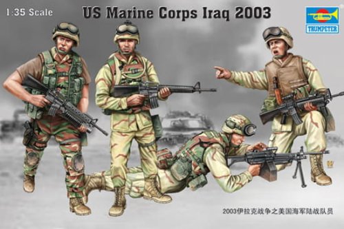 Przejdź do produktu TRUMPETER 00407 - 1:35 US Marine Corps Iraq 2003