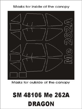 Przejdź do produktu MONTEX SM48106 - 1:48 Messerschmitt Me-262 A