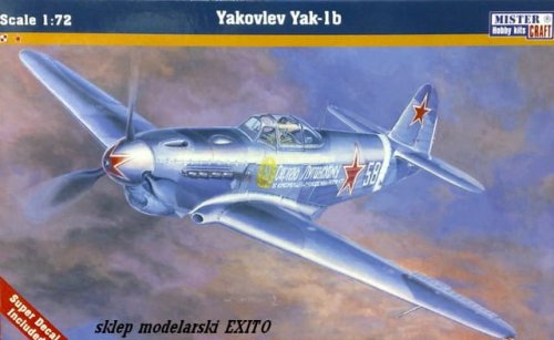 Przejdź do produktu MISTERCRAFT B17 - 1:72 Yakovlev Yak-1b