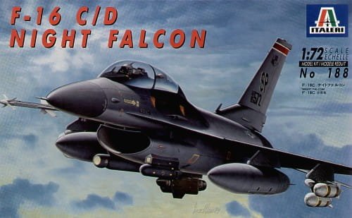 Przejdź do produktu ITALERI 0188 - 1:72 F-16 C/D Night Falcon