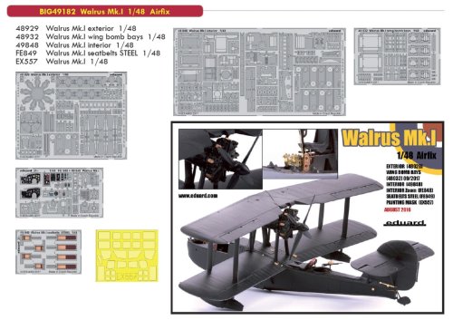 Przejdź do produktu EDUARD BIG49182 - 1:48 Walrus Mk.I