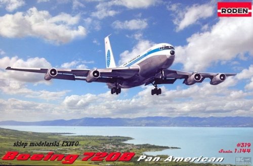 Przejdź do produktu RODEN 319 - 1:144 Boeing 720B Pan American
