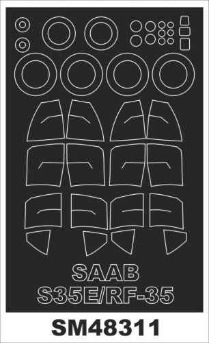 Przejdź do produktu MONTEX SM48311 - 1:48 SAAB S35E/RF-35
