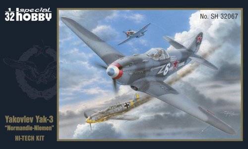 Przejdź do produktu SPECIAL HOBBY 32067 - 1:32 Yakovlev Yak-3 Normandie-Niemen ( Hi-tech kit )