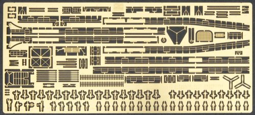 Przejdź do produktu HASEGAWA 72110 QG10 - 1:350 IJN Destroyer Yukikaze Photoetched Parts