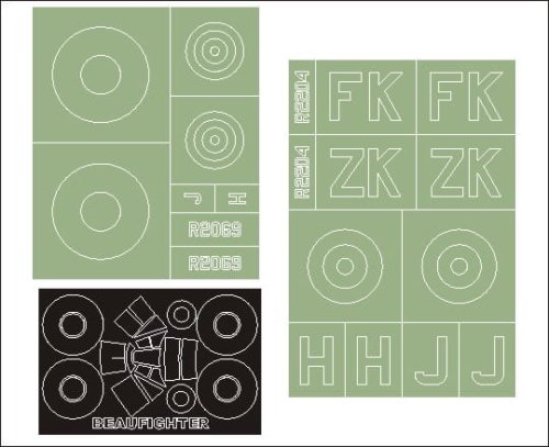 Przejdź do produktu MONTEX MM32080 - 1:32 Bristol Beaufighter Mk.IF