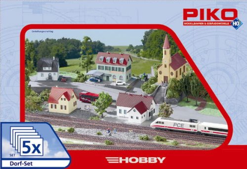 Przejdź do produktu PIKO 61925 H0 - Zestaw 5 budynków miasto