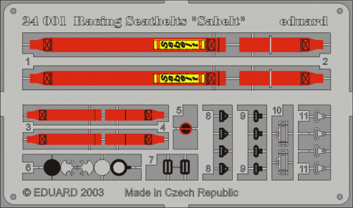 Przejdź do produktu EDUARD 24001 - 1:24 Sabelt 4 points Red