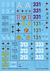 TECHMOD 35006 - 1:35 Pzkpfw VI Tiger Ausf.E Mid production